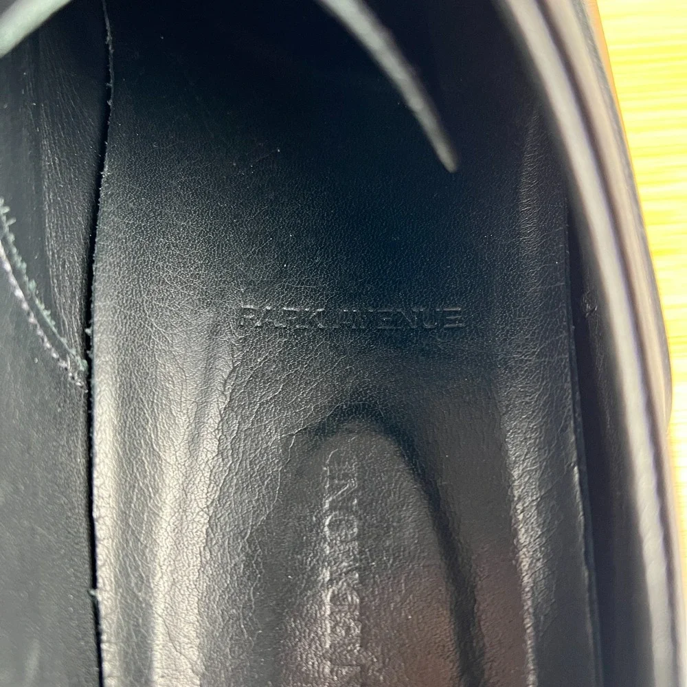 Allen Edmonds Park Avenue Mens Size 10 E Black Leather Oxford Dress Sneaker 3860